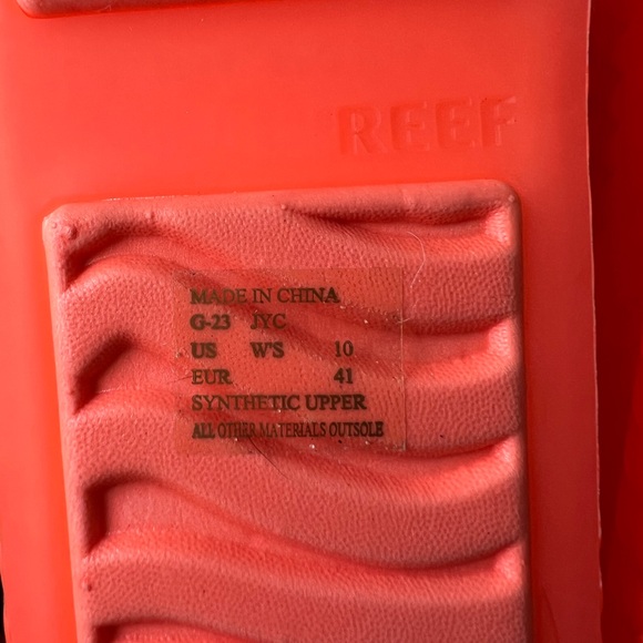Reef Women's Sandals - Bright Orange - Picture 14 of 15